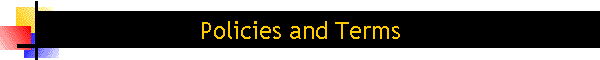Policies and Terms